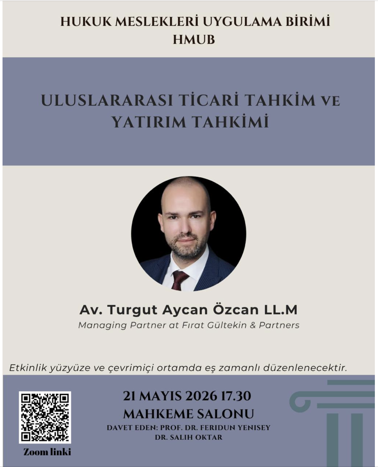 ULUSLARARASI TİCARİ TAHKİM VE YATIRIM TAHKİMİ